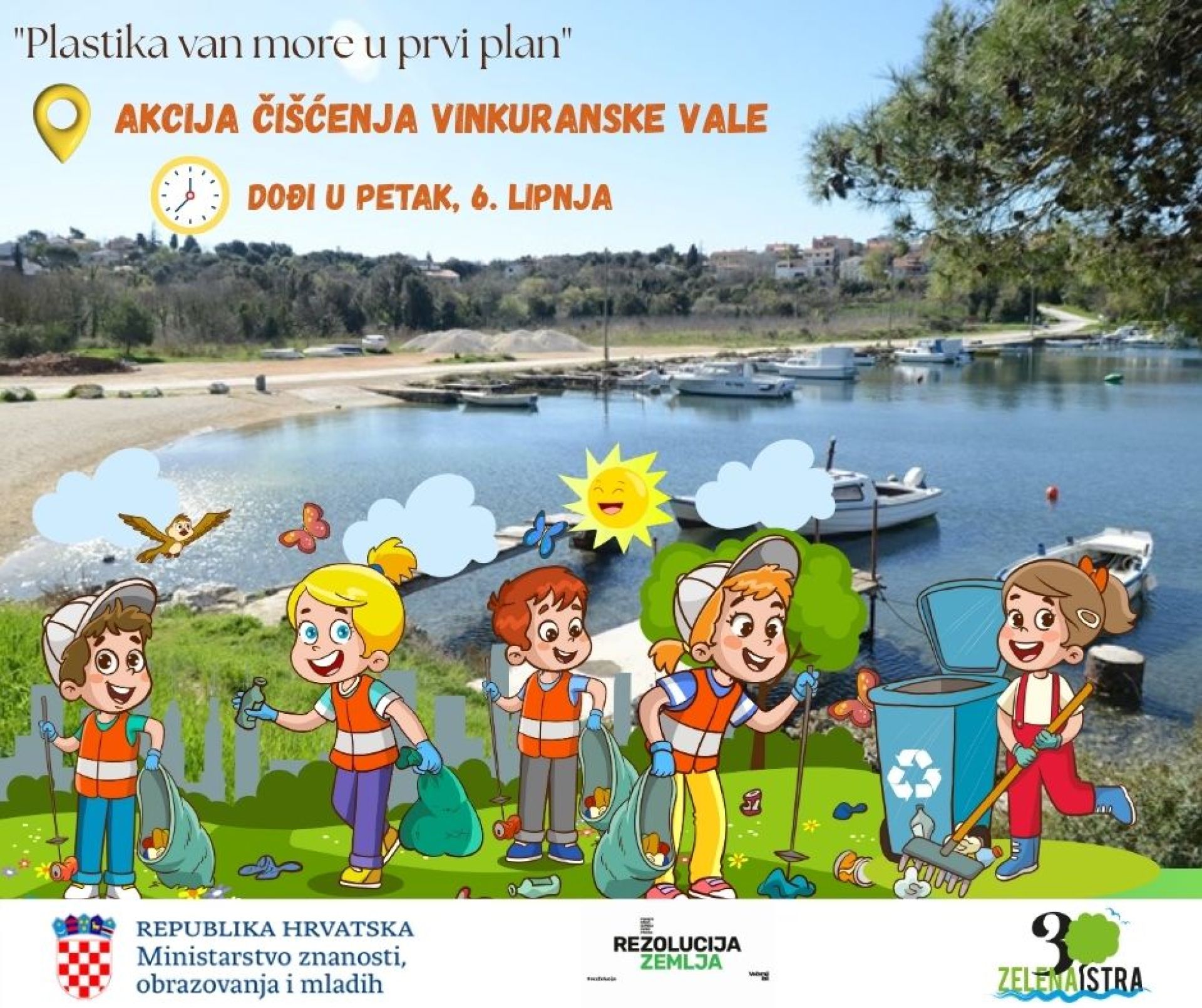 Akcija čišćenja Vinkuranske vale – pridružite se! 6.6.2025.